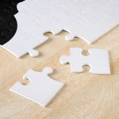 Vampire Cat Faced Bat Halloween Puzzle (Seite)