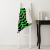 Vampire Cat Faced Bat Halloween Sherpa Blanket Sherpadecke (Beispiel)