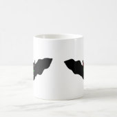 Vampire Cat Faced Bat Halloween Tasse (Mittel)