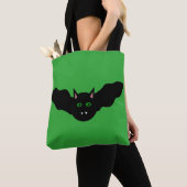 Vampire Cat Faced Bat Halloween Tote Bag Tasche (Von Nahem)