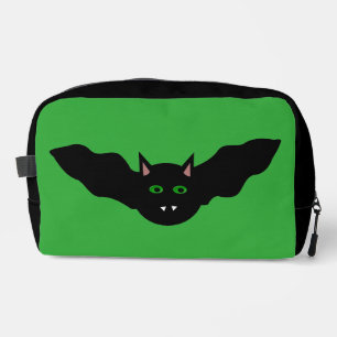 Vampire Cat Faced Bat Halloween Waschbeutel