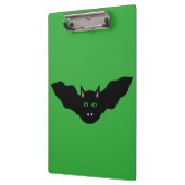 Vampire Cat Faced Bat Halloween Zwischenablage Klemmbrett (Links)