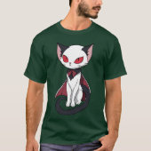 Vampire Cat Geschenk T-Shirt (Vorderseite)