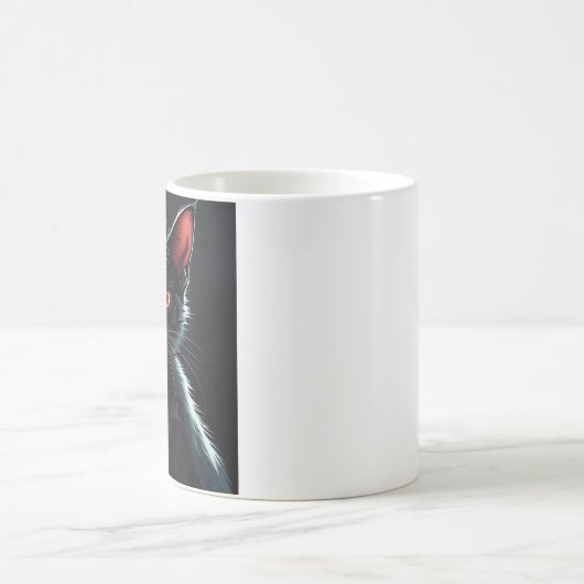 Vampire Cat Kaffeetasse (Mittel)