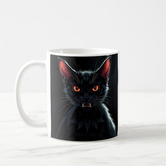 Vampire Cat Kaffeetasse (Links)
