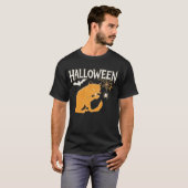 Vampire Cat's Halloween Classic T-Shirt (Vorne ganz)
