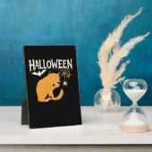 Vampire Cat's Halloween Classic T - Shirt Fotoplatte (Seite)