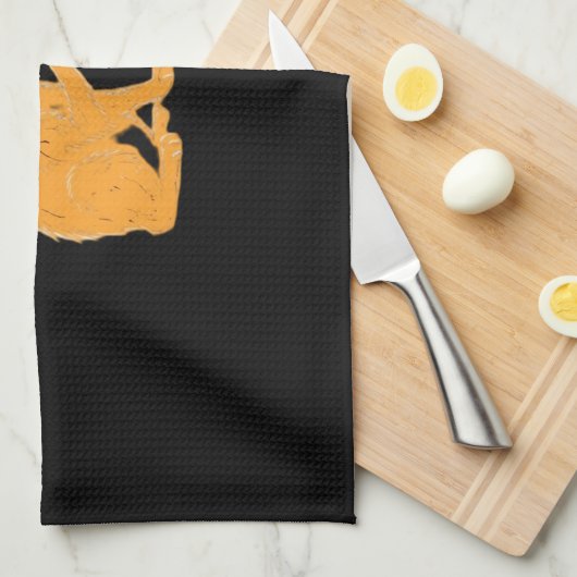 Vampire Cat's Halloween Classic T-Shirt Geschirrtuch (Viertel Falte)