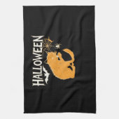 Vampire Cat's Halloween Classic T-Shirt Geschirrtuch (Vertikal)