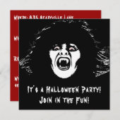 Vampire Chick ist eine echte Leckerei Einladung (Vorne/Hinten)