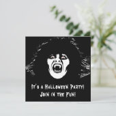 Vampire Chick ist eine echte Leckerei Einladung (Stehend Vorderseite)