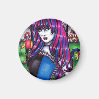 Vampire Circus Freak Monster Original zeichnend