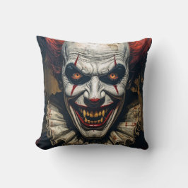 Vampire Clown Halloween-Kissen Kissen