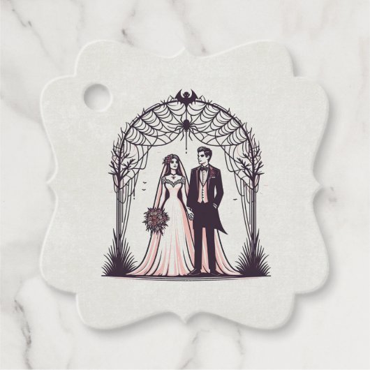 Vampire Couple Geschenkanhänger (Vorderseite)