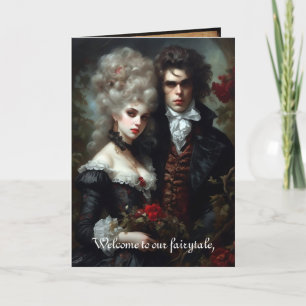 Vampire Couple Gothic Wedding Einladung