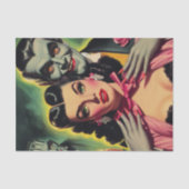 Vampire Couple Seidenpapier (Vorderseite)