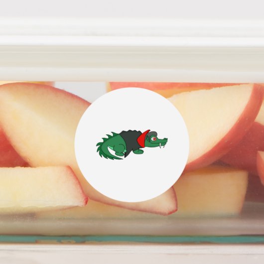 Vampire Crocodile Etiketten (Befestigt)