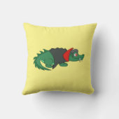 Vampire Crocodile Kissen (Rückseite)