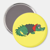 Vampire Crocodile Magnet (Vorderseite/Rückseite)