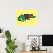 Vampire Crocodile Poster (Heimbüro)