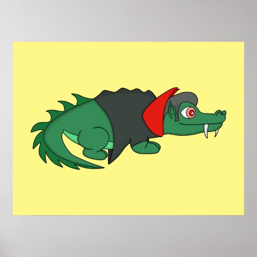 Vampire Crocodile Poster (Vorne)