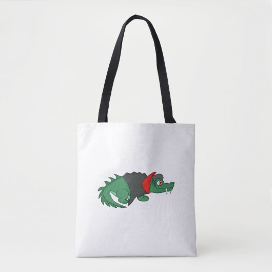 Vampire Crocodile Tasche (Vorderseite)