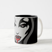 Vampire Cup Vampire Geschenke Reisemugge Zweifarbige Tasse (VorderseiteRechts)