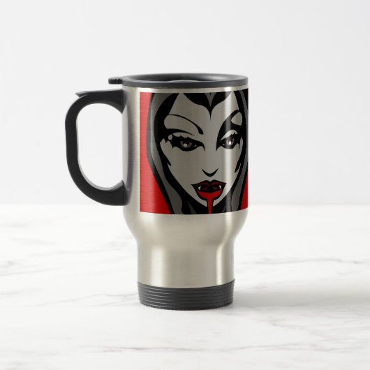 Vampire Cup Vampire Gifts Halloween Travel Mugs Reisebecher (Links)