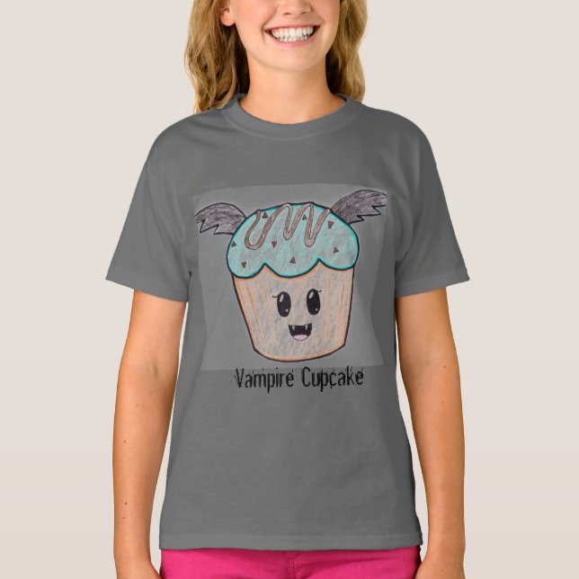 Vampire Cupcake T-Shirt (Vorderseite)