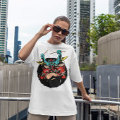 Vampire Drum Player Musiker T-Shirt