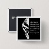 Vampire-Eid-Button D+Abzeichen Button (Vorne & Hinten)