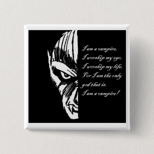 Vampire-Eid-Button D+Abzeichen Button (Vorderseite)