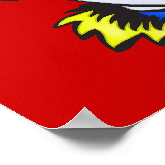 Vampire Evil Clown Poster (Ecke)