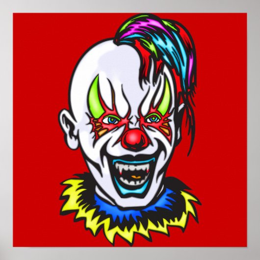 Vampire Evil Clown Poster (Vorne)