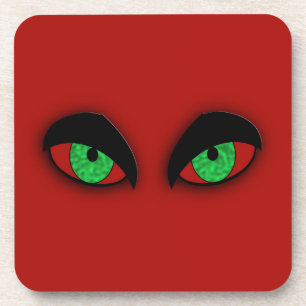 Vampire Eyes Getränkeuntersetzer