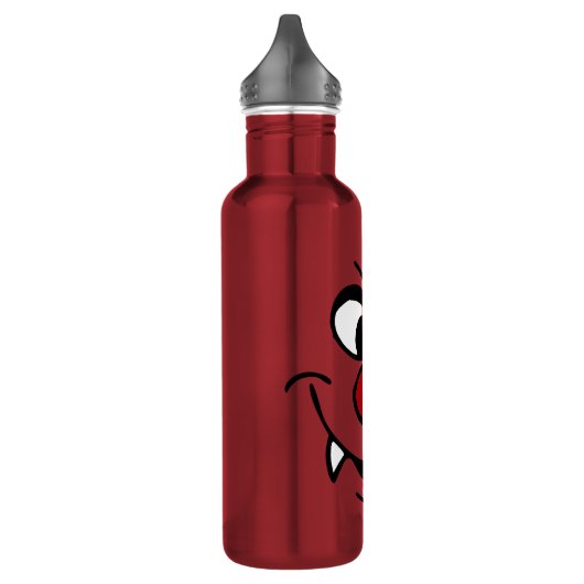 Vampire Face Grumpey Trinkflasche (Links)