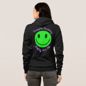 Vampire Face Vampire Academy Jacket Hoodie (Schwarz voll)