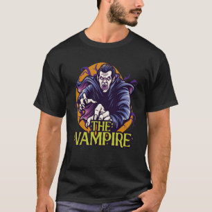 Vampire Fang Ghoul Unsterbliches Halloween Candy S T-Shirt
