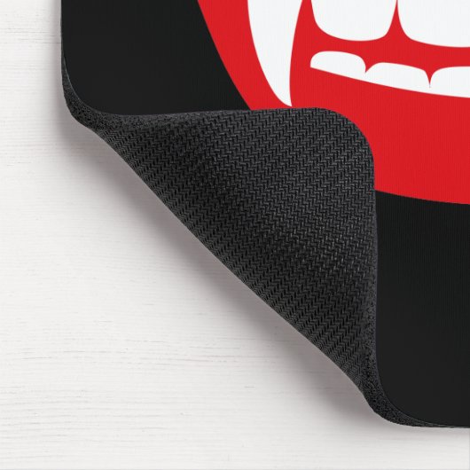 Vampire Fangs Mousepad (Ecke)