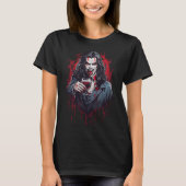 Vampire Fangtastic Drink | Halloween T-Shirt (Vorderseite)