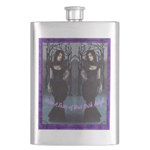 Vampire Flask Gothic Flask Halloween Flask Vampyre Flachmann