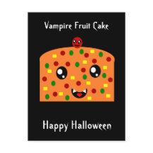 Vampire Fruit Cake "Happy Halloween"