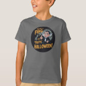 Vampire Funny haben ein Fang-Tastic Halloween T-Shirt (Vorderseite)