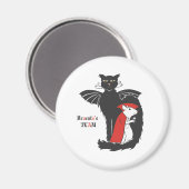 Vampire für Kitty und Maus Magnet (Vorderseite/Rückseite)