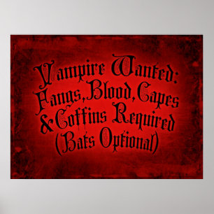 Vampire Gewollt Poster