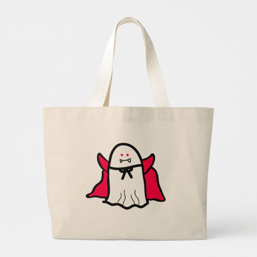 Vampire Ghost Jumbo Stoffbeutel (Rückseite)