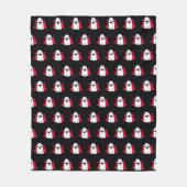 Vampire Ghosts on Black Fleecedecke (Vorderseite)