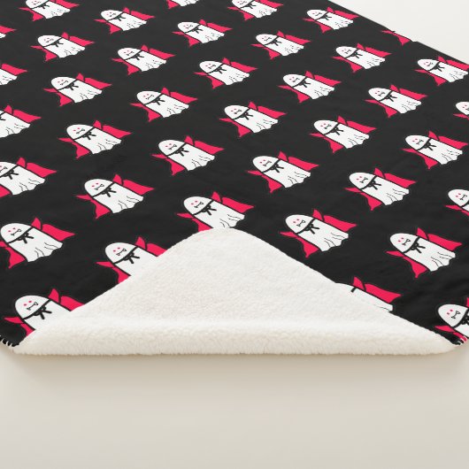 Vampire Ghosts on Black Sherpadecke (3/4)