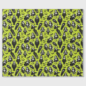 Vampire Ghouls Geschenkpapier (Flach)