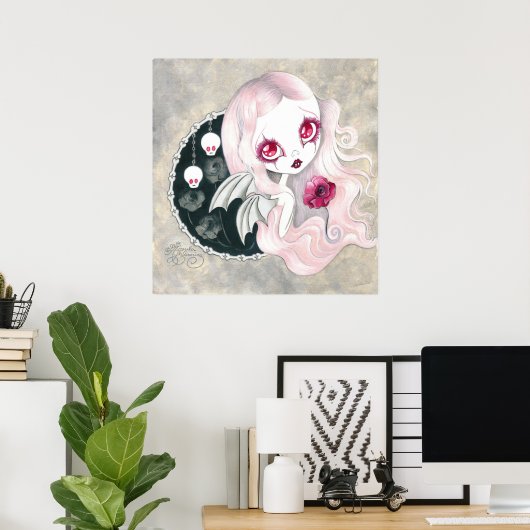 Vampire Girl: "Arabella" Poster (Heimbüro)